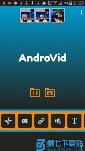 安卓手机视频剪辑器(androvid pro) v7.0.8.3 安卓汉化版 1