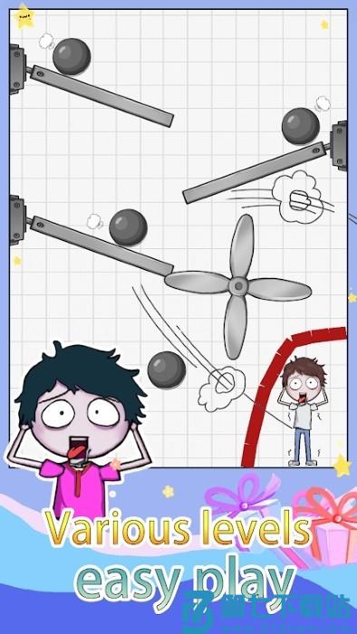 画线救助游戏(line drawing rescue) v2.0.1 安卓版 4