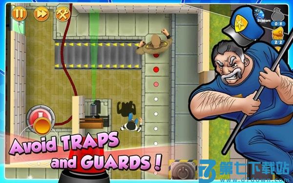 神偷鲍勃2双重麻烦中文版(robbery bob 2) v1.12.0 安卓最新版 3