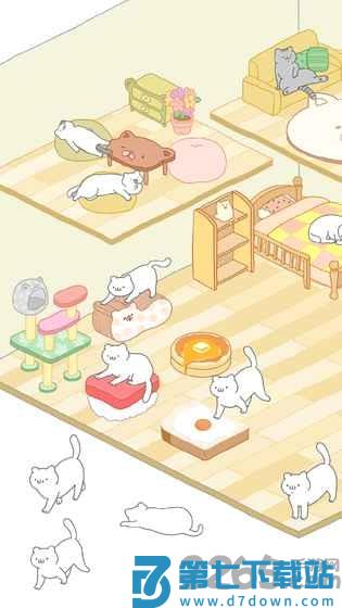 猫咪可爱我是幽灵汉化版 v2.2.3 安卓版 0