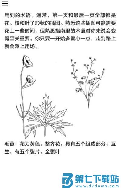 中国野外植物识别手册 v1.0.0 安卓版 2