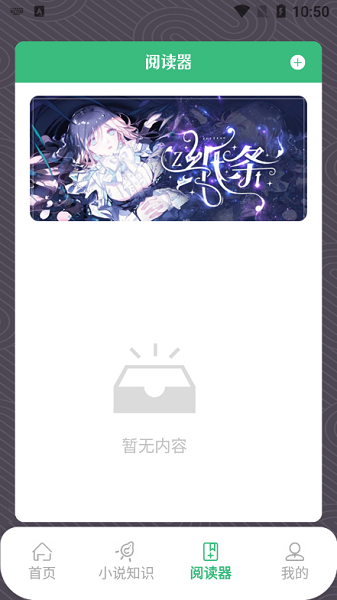 青叶小说阅读器 v1.1 免费版 2