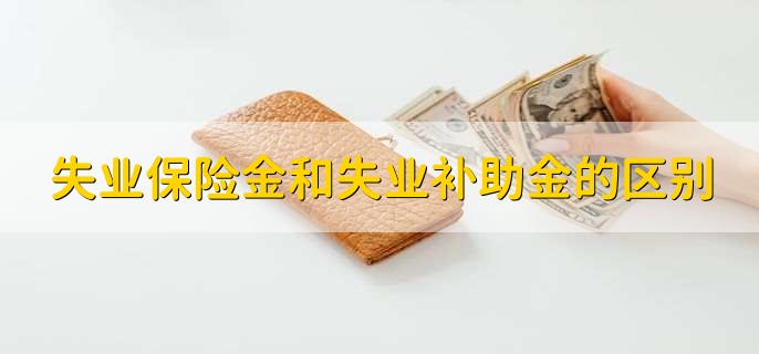 失业保险金和失业补助金的区别,有以下三点不同