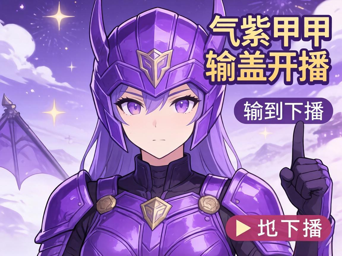 元气紫甲盖开播输到下播