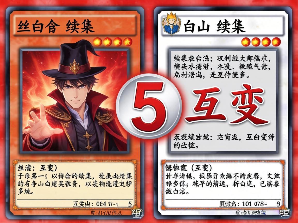 魔术主卡续集：红白5互变