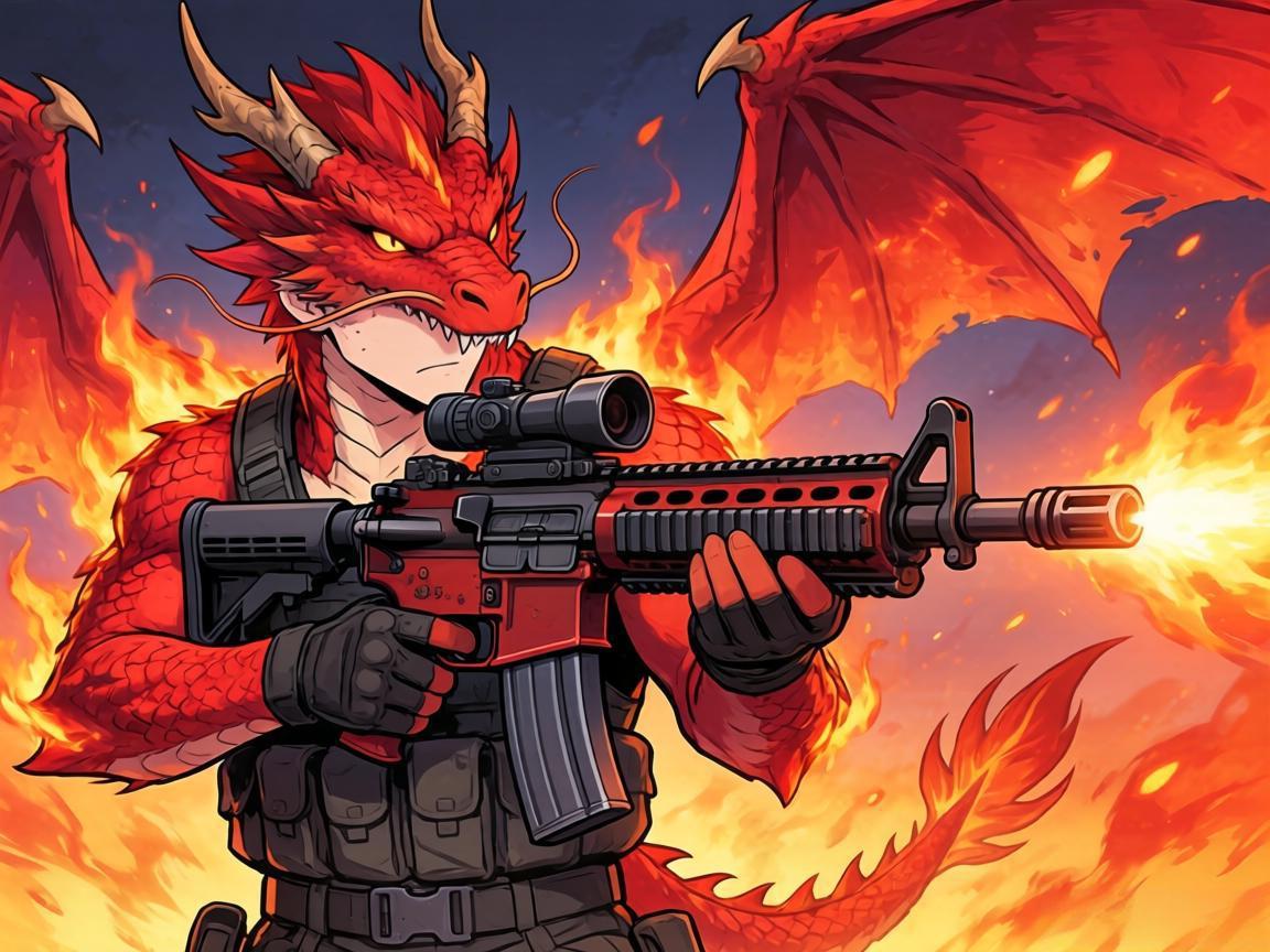 火龙步枪召唤我？红龙机枪！