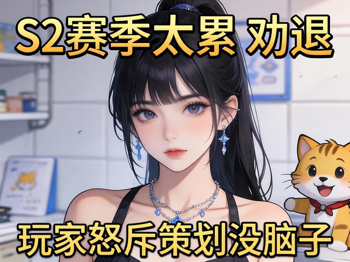 S2赛季太累太劝退，玩家怒斥策划没脑子