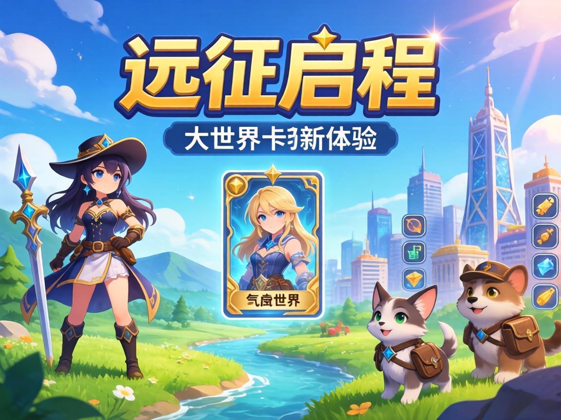 《远征启程》3D大世界卡牌新体验