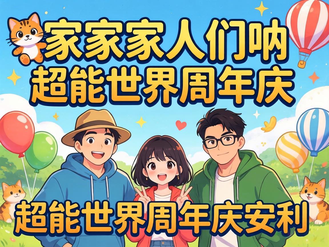 家人们呐超能世界周年庆安利
