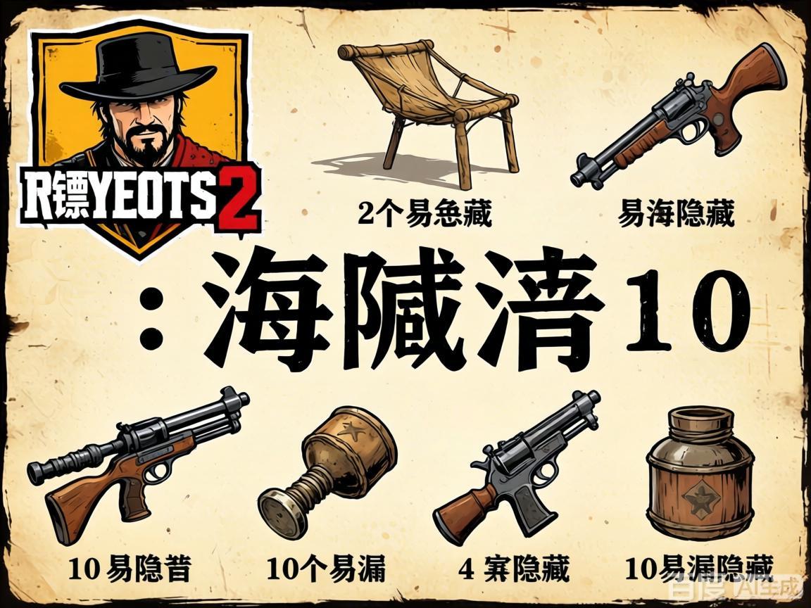 《大镖客2》10个易漏隐藏物品