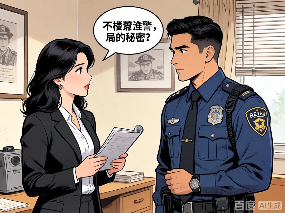 瓦伦丁警局二楼的秘密对话