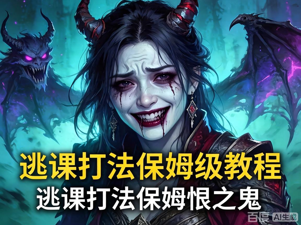 怨恨之鬼逃课打法保姆级教程