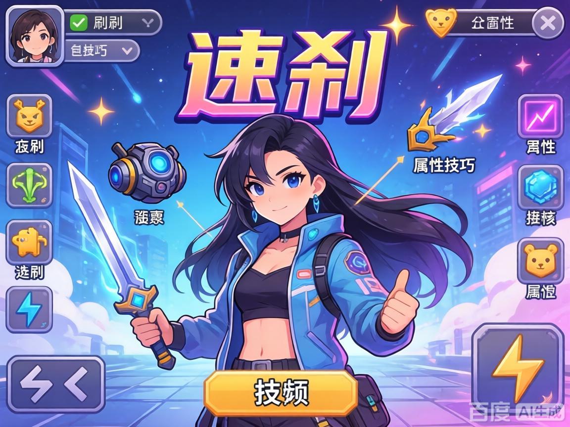开局速刷三属性技巧