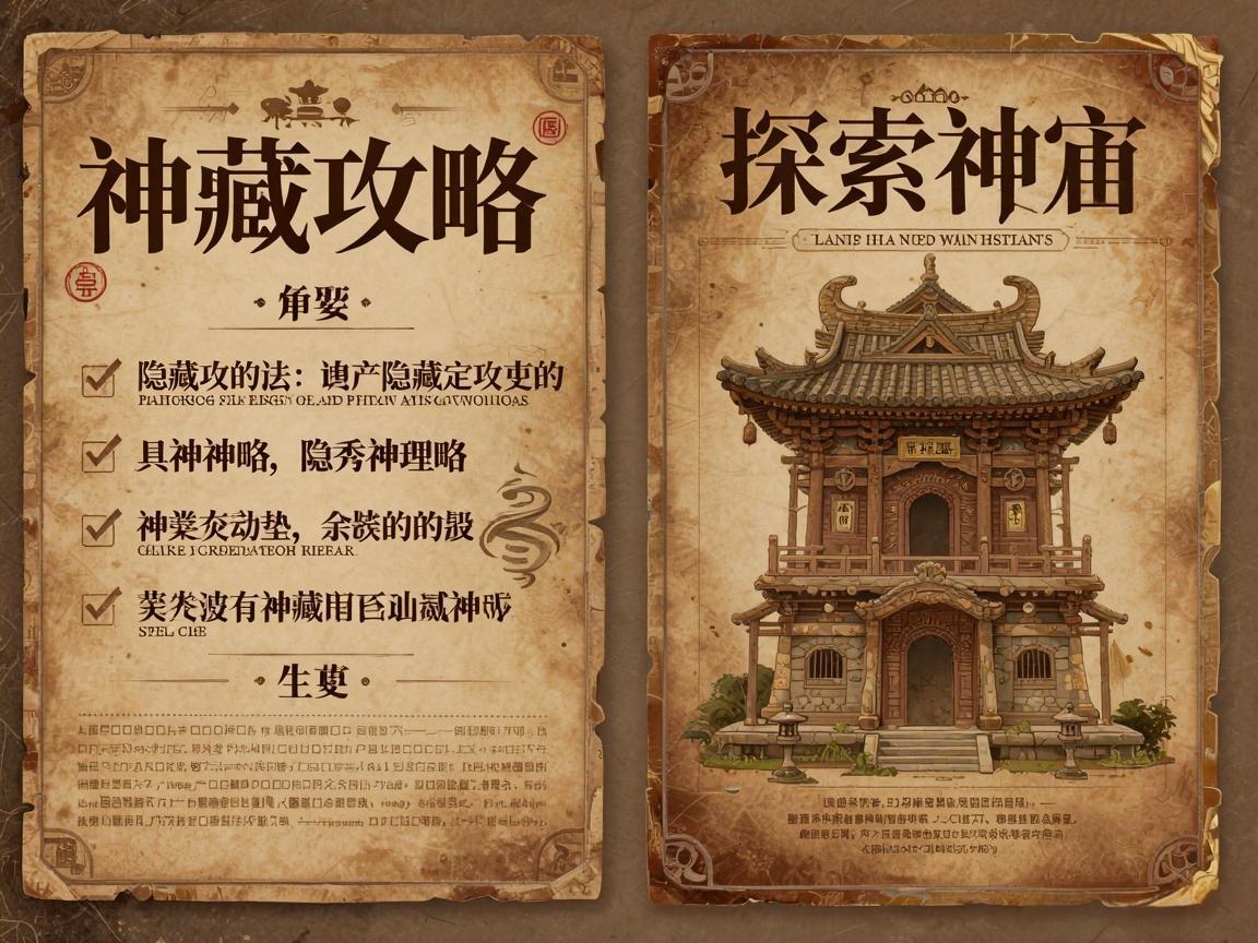 两个隐藏神庙探索攻略
