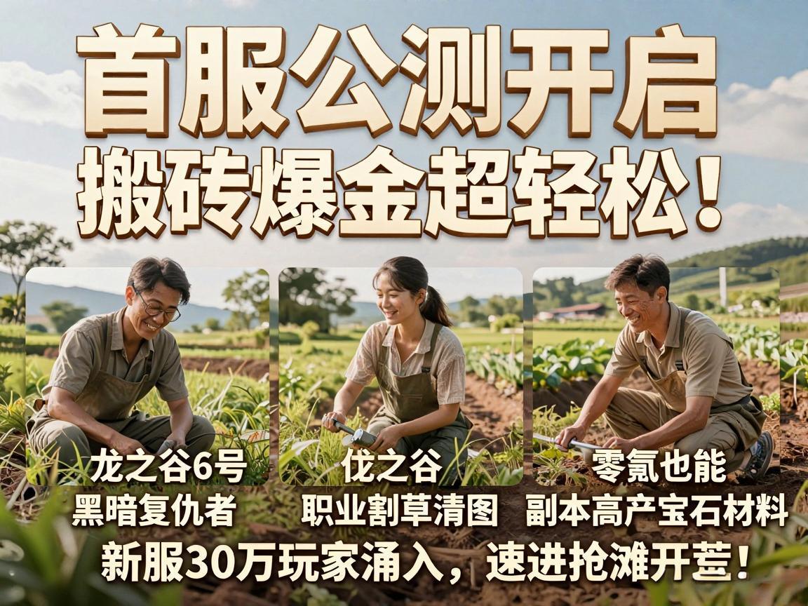 龙之谷新服搬砖全流程