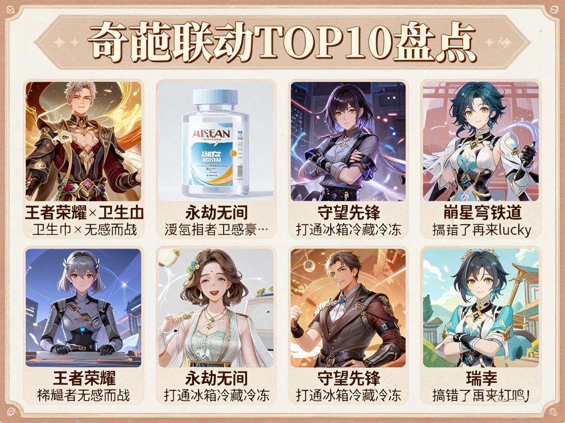 史上最奇葩游戏联动TOP10